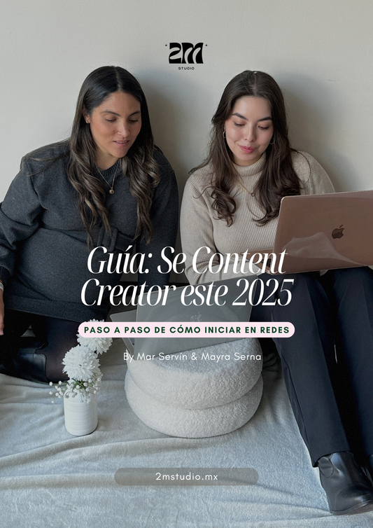 Guía GRATIS: Sé content creator este 2025